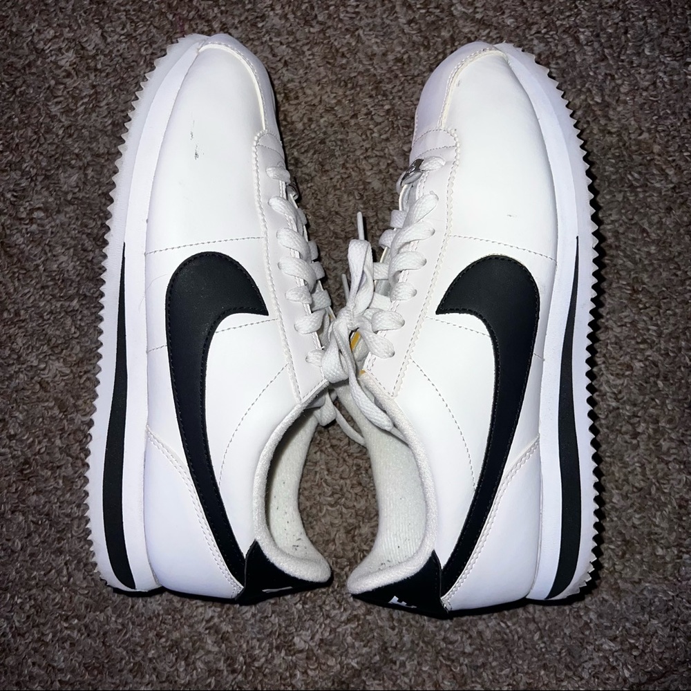 Nike Cortez Basic Leather White & Black